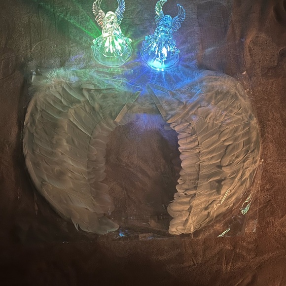 👼🏻White One size Angel/Fairy wings. - Picture 2 of 4